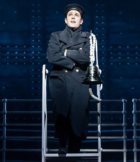 Joel Parnis as Frederick Fleet in Titanic: The Musical